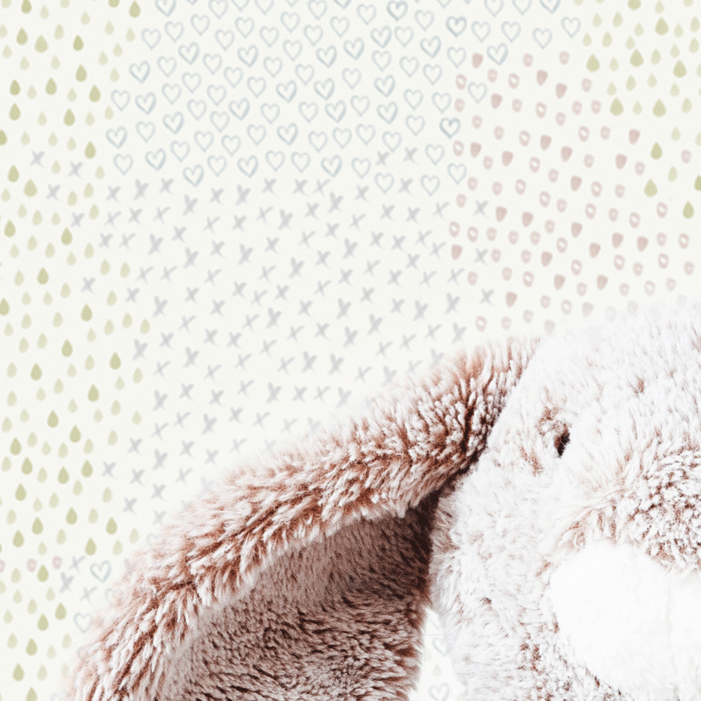 Stil Haven llama hearts geometric kids wallpaper closeup.png