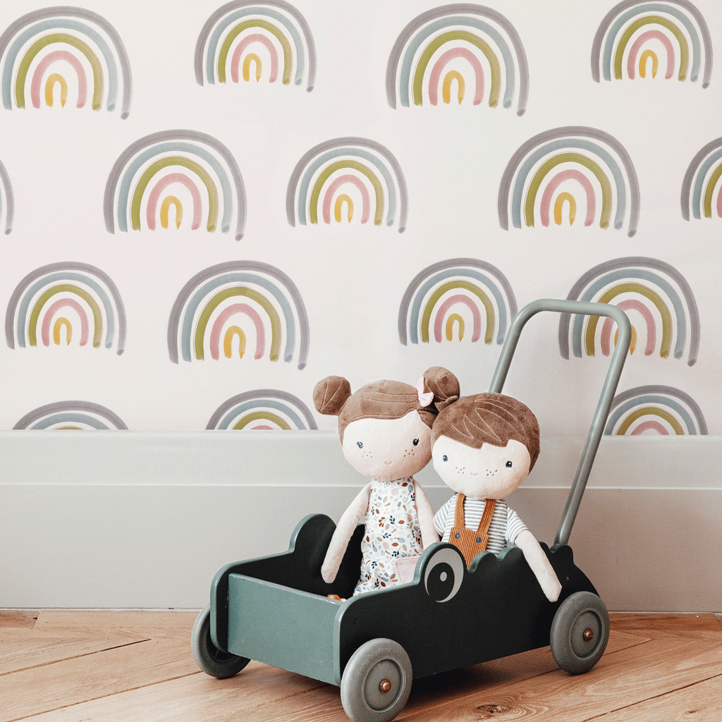 Stil Haven rainbow wallpaper kids room.png