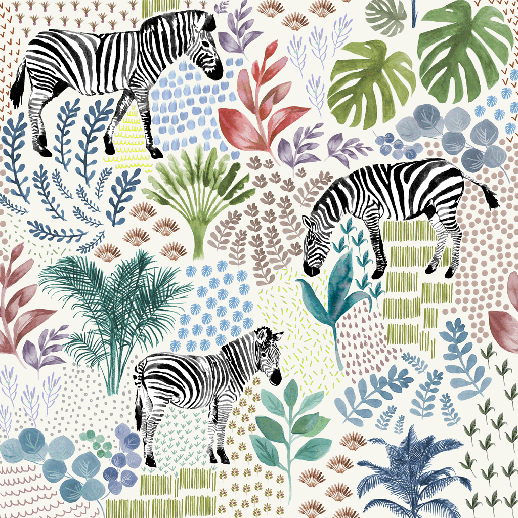 safari zebra wallpaper chalk