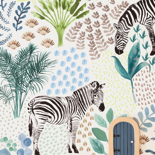New Zebra Wallpaper Colourway