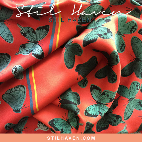 Limited Edition Silk Butterfly Scarves