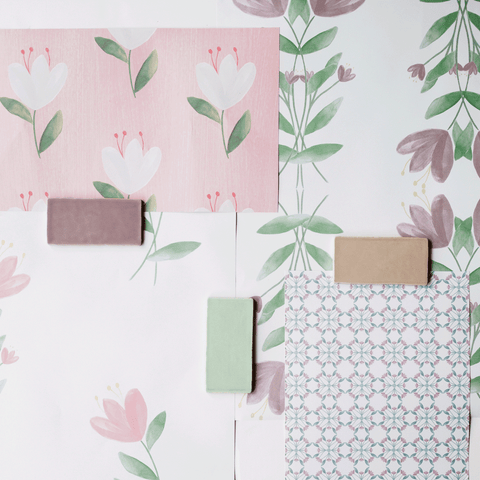 The Tulip Garden Wallpaper Collection