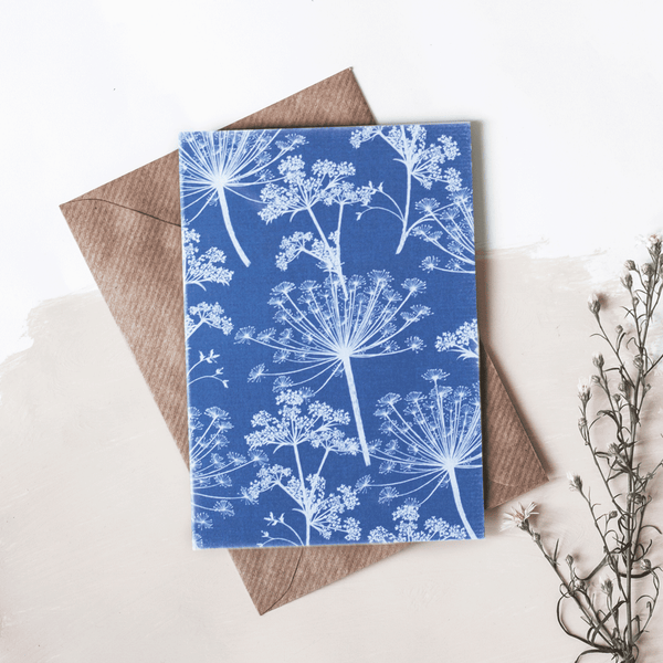 Stil Haven cow parsley greeting card