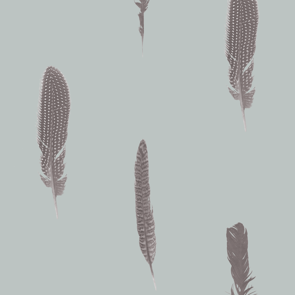 feather print wallpaper